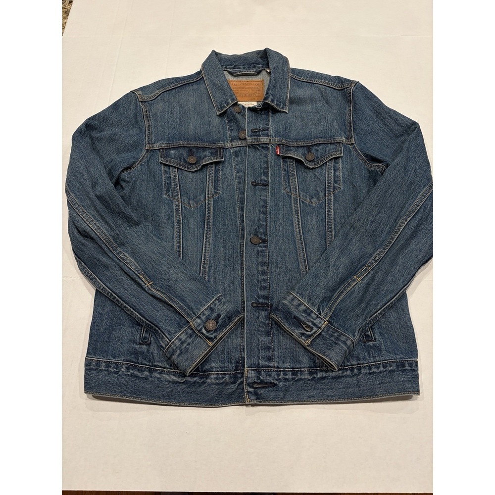 Levi's Trucker Denim Jacket Men's Medium Classic Blue